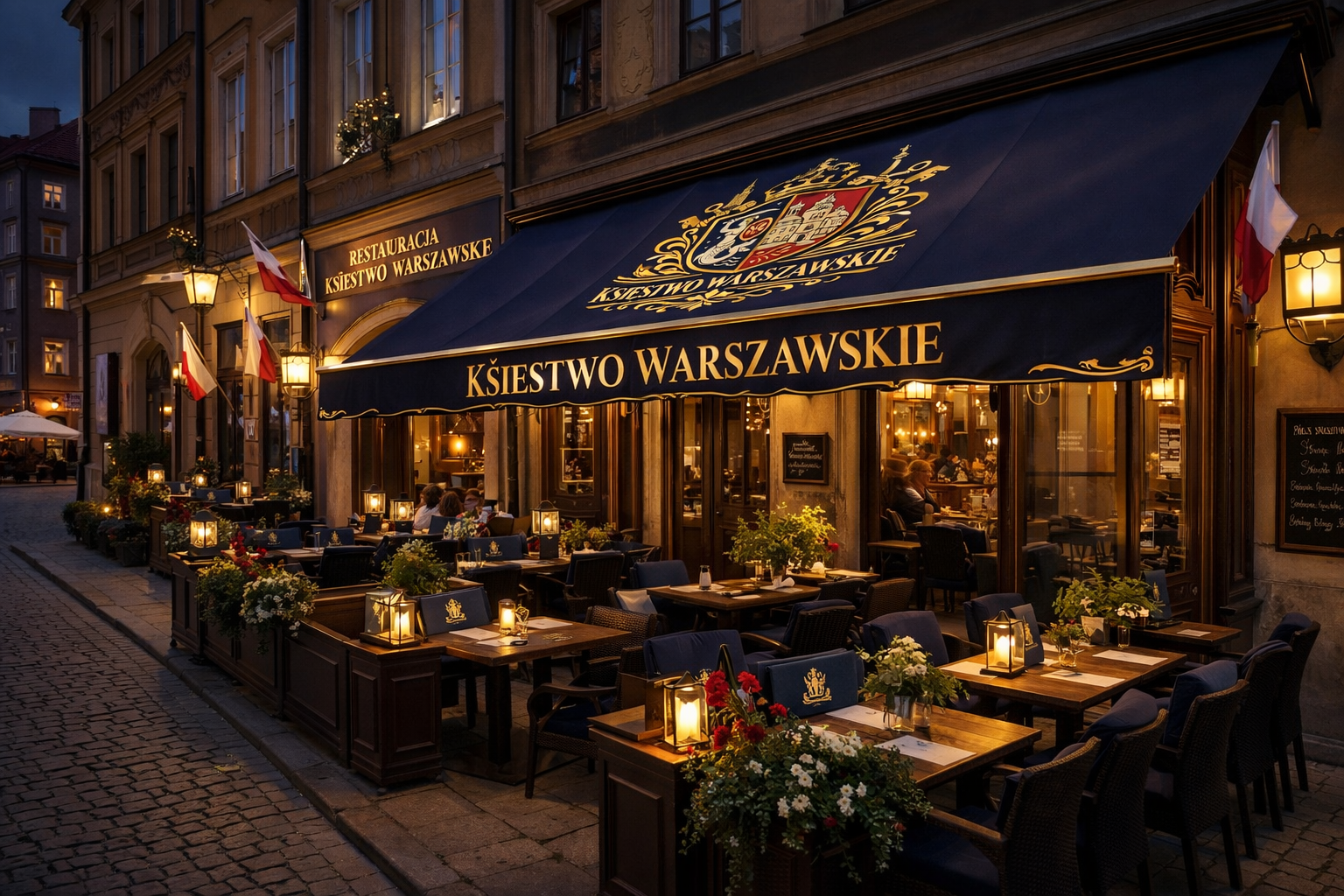Restauracja pod marką Księstwa Warszawskiego